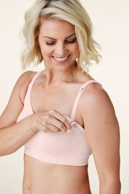 Těhotenská a kojící podprsenka Body Silk Chalk Pink - Velikost S Bravado! designs
