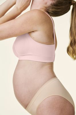 Těhotenská a kojící podprsenka Body Silk Chalk Pink - Velikost S Bravado! designs