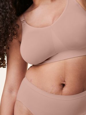 Těhotenská a kojící podprsenka Body Silk Seamless Full Cup Cameo | Velikost M, Velikost L, Velikost XL