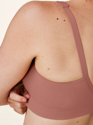 Těhotenská a kojící podprsenka Body Silk Seamless Roseclay - Velikost M Bravado! designs